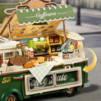 Rolife Leo's Coffee Truck 3D Wooden Puzzle