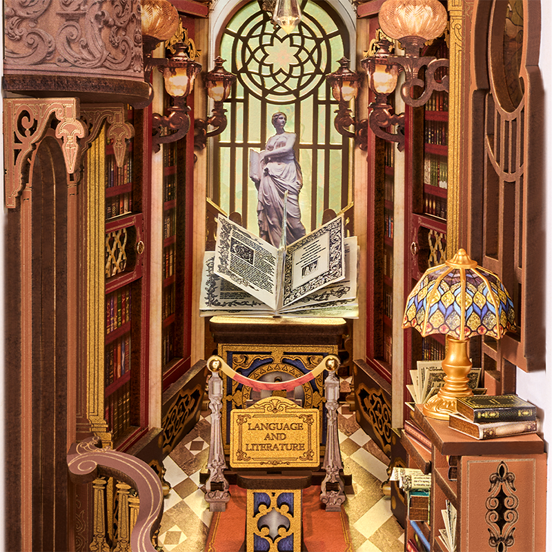 Rolife Library of Wonders DIY Book Nook