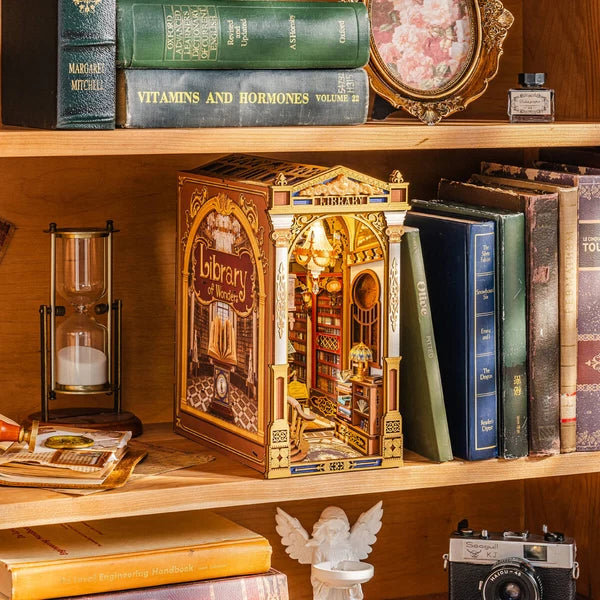 Rolife Library of Wonders DIY Book Nook
