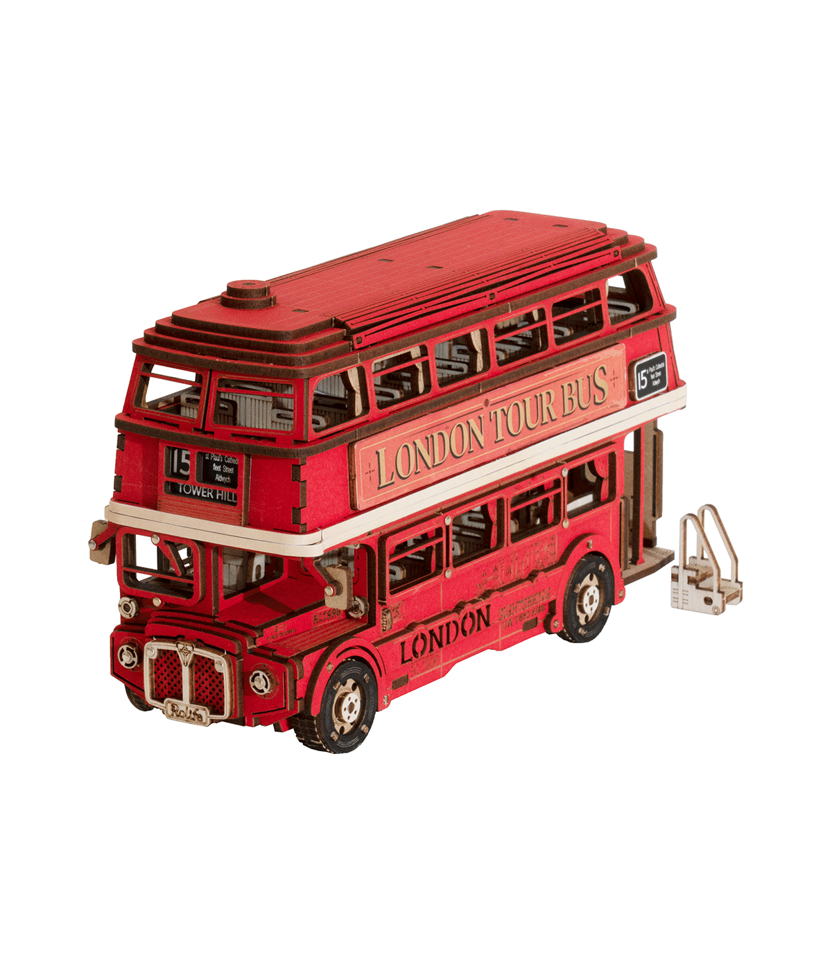 Rolife London Tour Bus 3D Wooden Puzzle