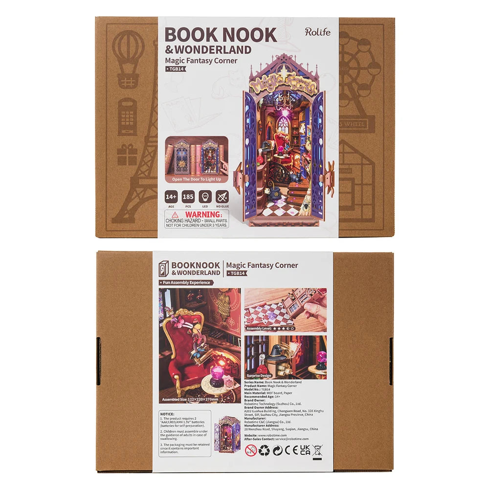Rolife Magic Fantasy Corner DIY Book Nook