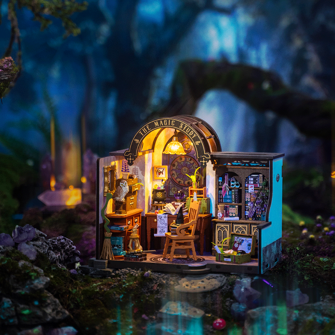 Rolife The Magic Study DIY Miniature House