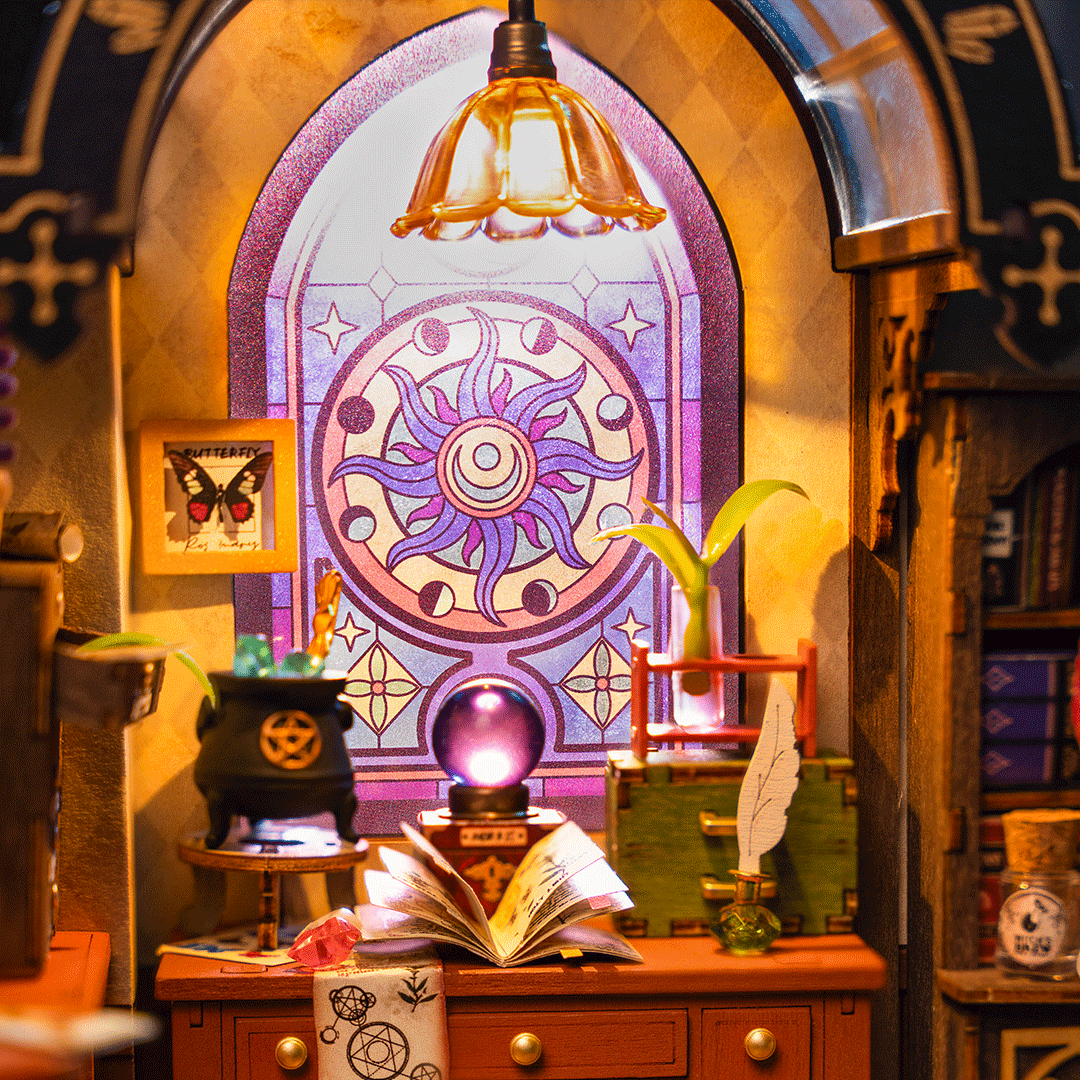 Rolife The Magic Study DIY Miniature House