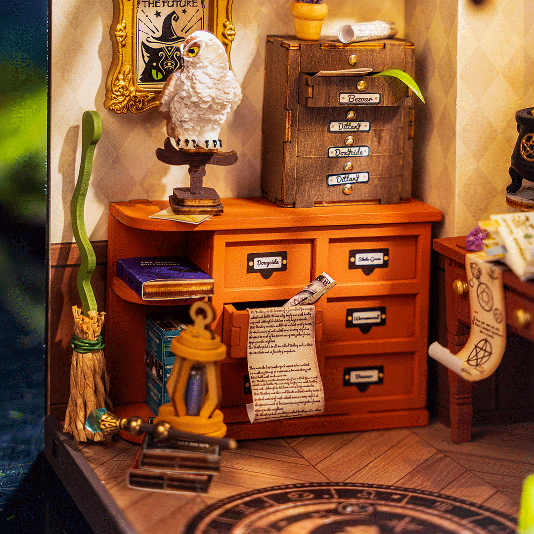 Rolife The Magic Study DIY Miniature House