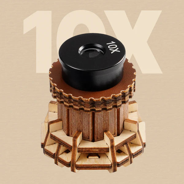 ROKR Microscope Mechanical Wooden 3D Puzzle