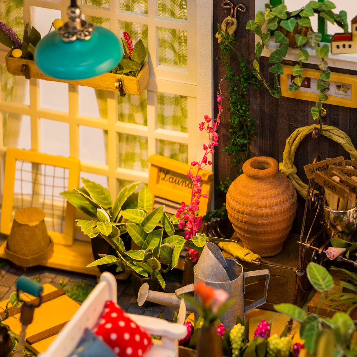 Rolife Miller’s Flower House DIY Miniature house