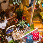 Rolife Miller’s Flower House DIY Miniature house