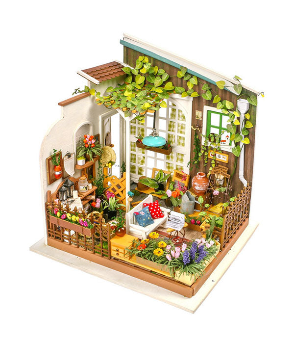 Rolife Miller’s Flower House DIY Miniature house