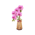 Rowood Purple Orchid DIY Flower 3D Wooden Puzzle
