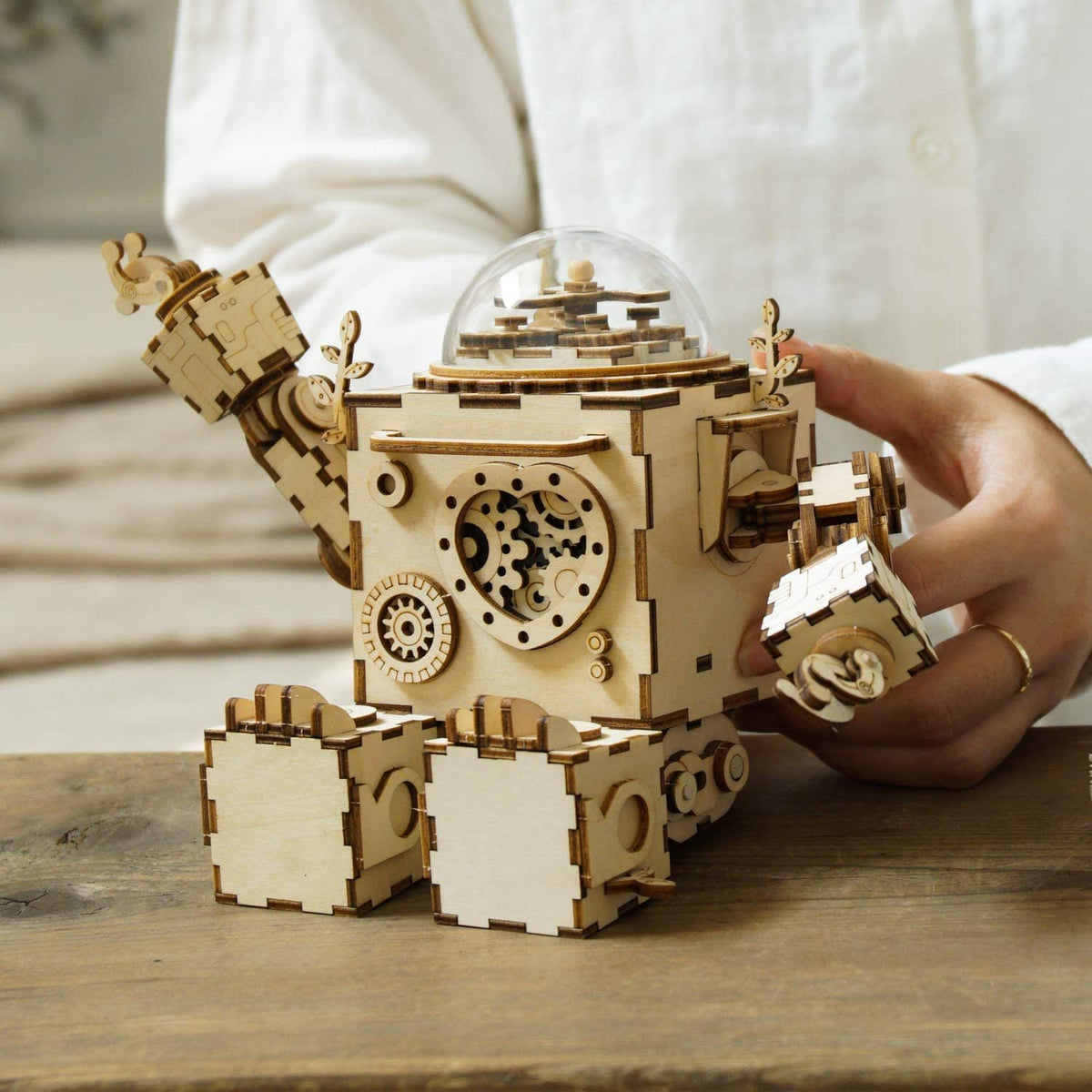 ROKR Robot Orpheus 3D Wooden Puzzle