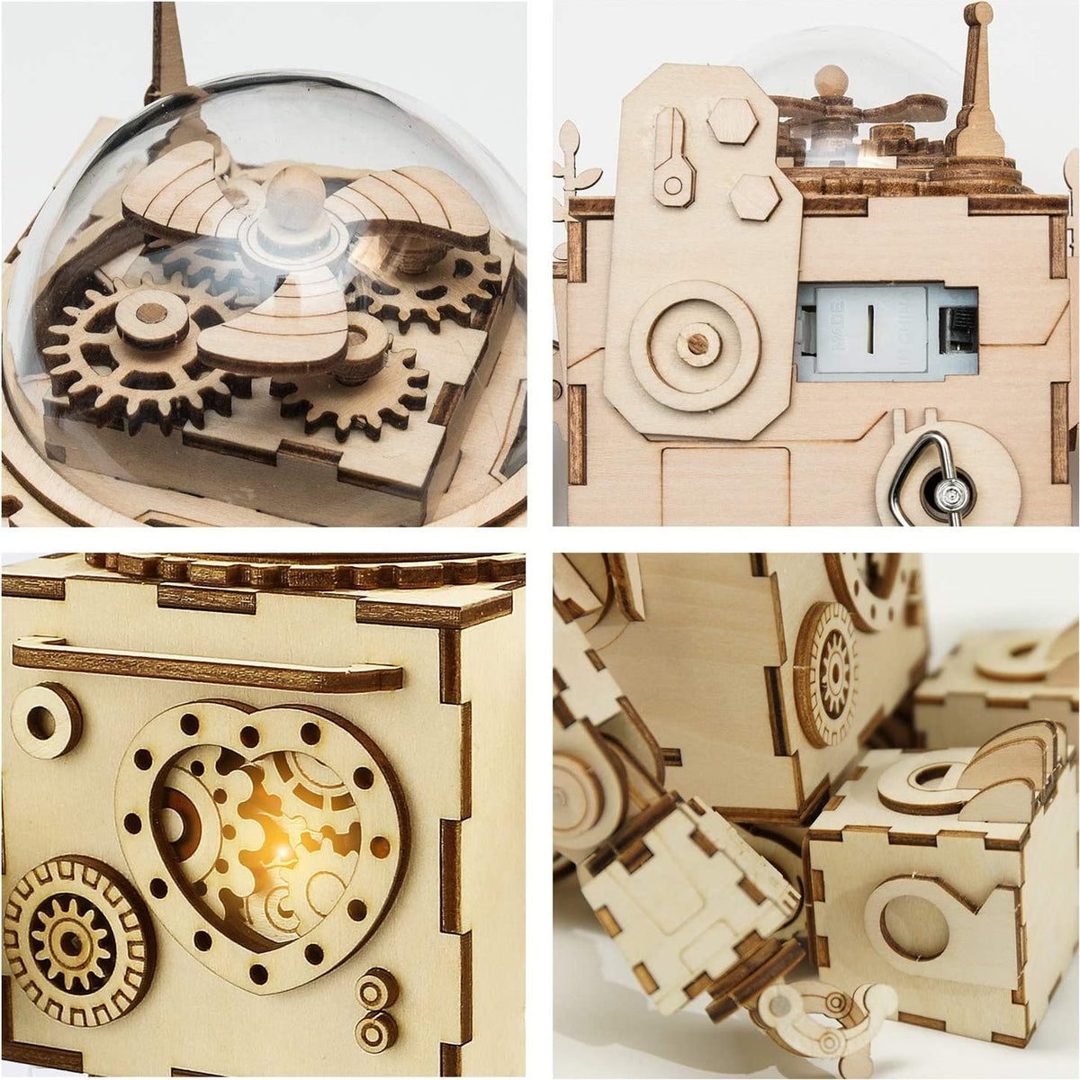 ROKR Robot Orpheus 3D Wooden Puzzle