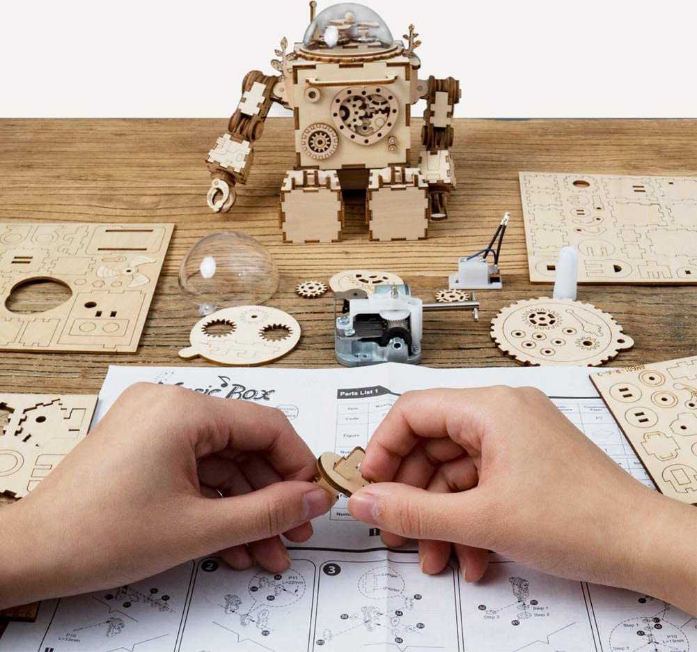 ROKR Robot Orpheus 3D Wooden Puzzle