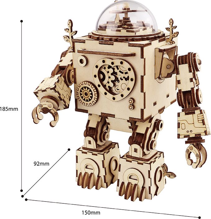 ROKR Robot Orpheus 3D Wooden Puzzle