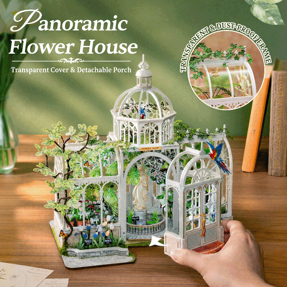 Rolife Oxygen Oasis DIY Miniature House