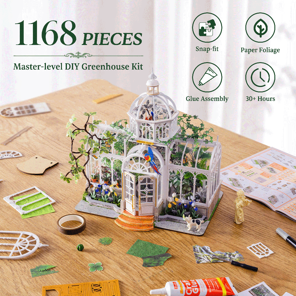 Rolife Oxygen Oasis DIY Miniature House