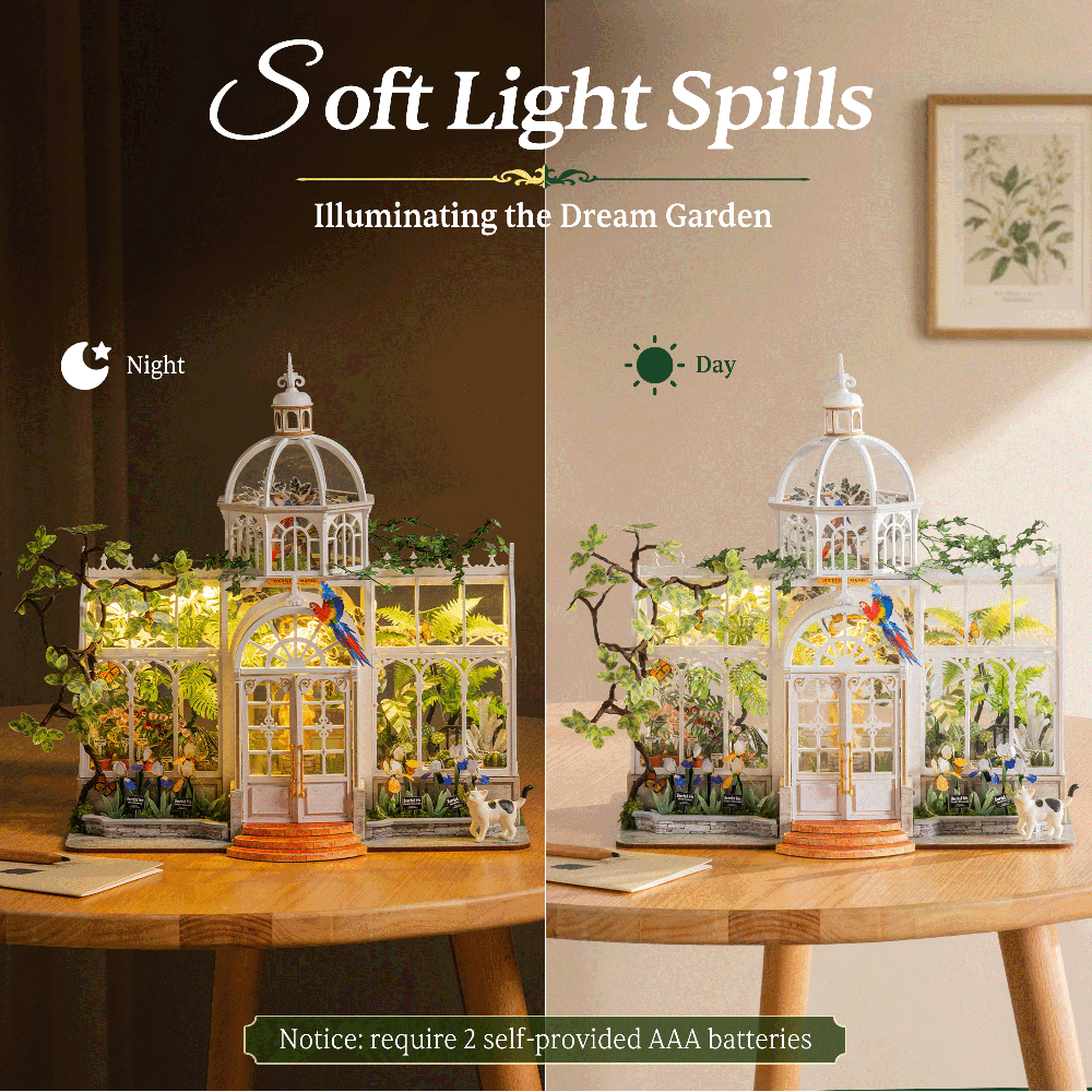 Rolife Oxygen Oasis DIY Miniature House