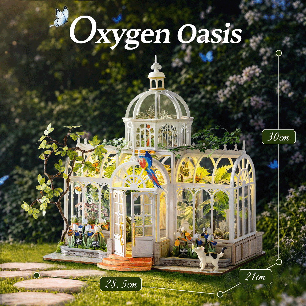 Rolife Oxygen Oasis DIY Miniature House