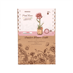Rowood Wooden Flower 3D Wooden Puzzle Pink Rose
