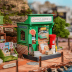 Rolife Century Post Office DIY Miniature House