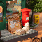 Rolife Century Post Office DIY Miniature House