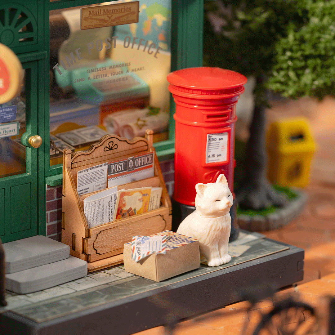 Rolife Century Post Office DIY Miniature House