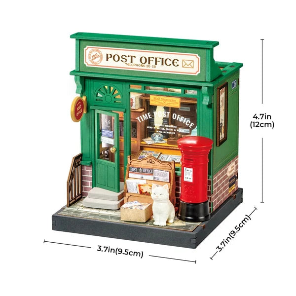 Rolife Century Post Office DIY Miniature House