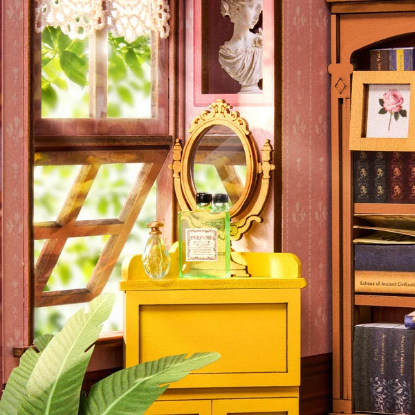 Rolife Quiet Corner Study DIY Book Nook
