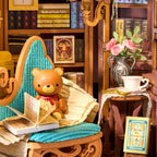 Rolife Quiet Corner Study DIY Book Nook