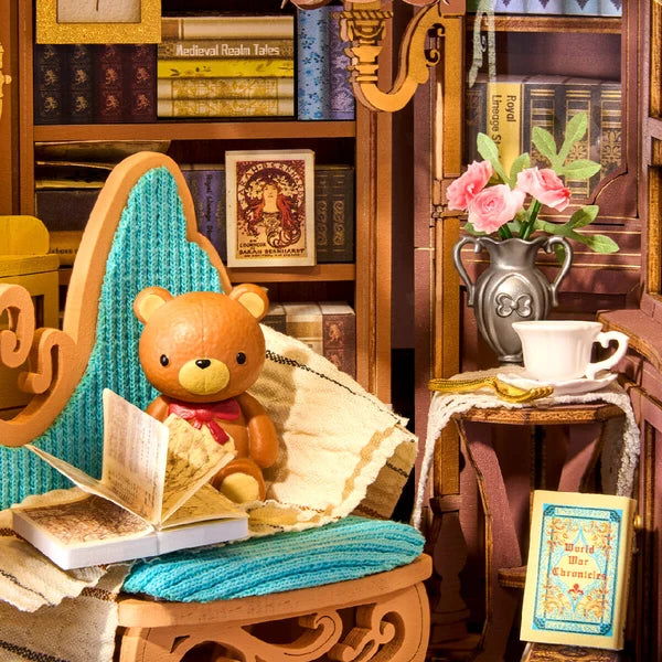 Rolife Quiet Corner Study DIY Book Nook