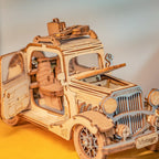 Rolife Vintage Car 3D Wooden Puzzle