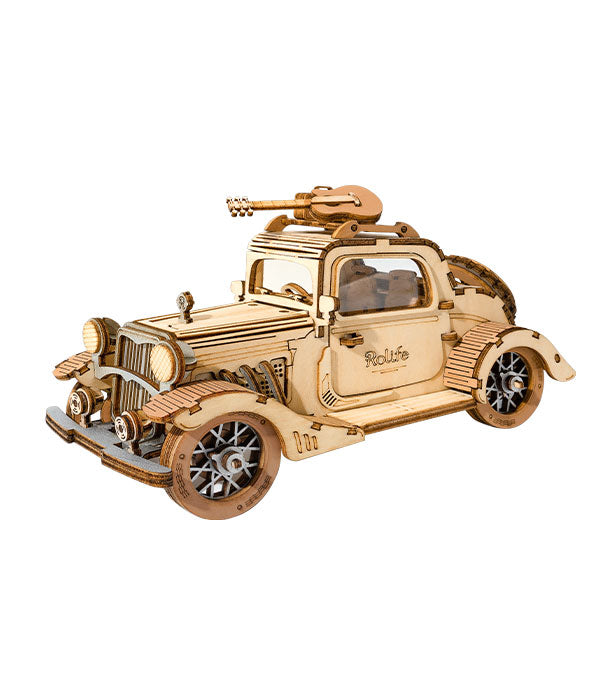 Rolife Vintage Car 3D Wooden Puzzle