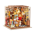 Rolife Sam's Study Library DIY Miniature house
