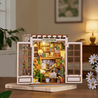Rolife Secret Bloomy Nook DIY Book Nook