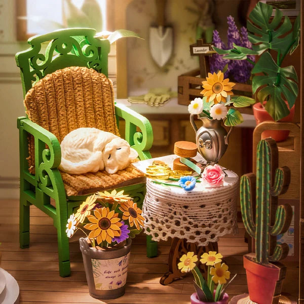 Rolife Secret Bloomy Nook DIY Book Nook