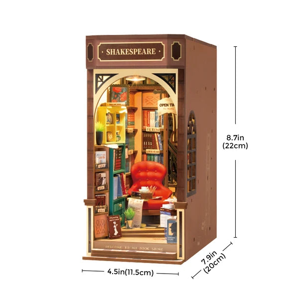 Rolife Bookstore DIY Book Nook
