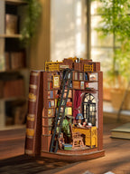 Rolife Silent Corner Study DIY Book Nook