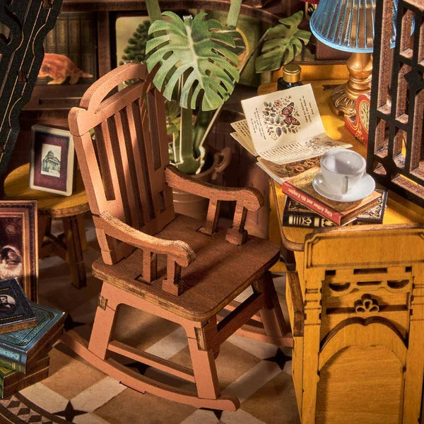 Rolife Silent Corner Study DIY Book Nook