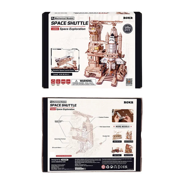 ROKR Space Shuttle 3D Wooden Puzzle
