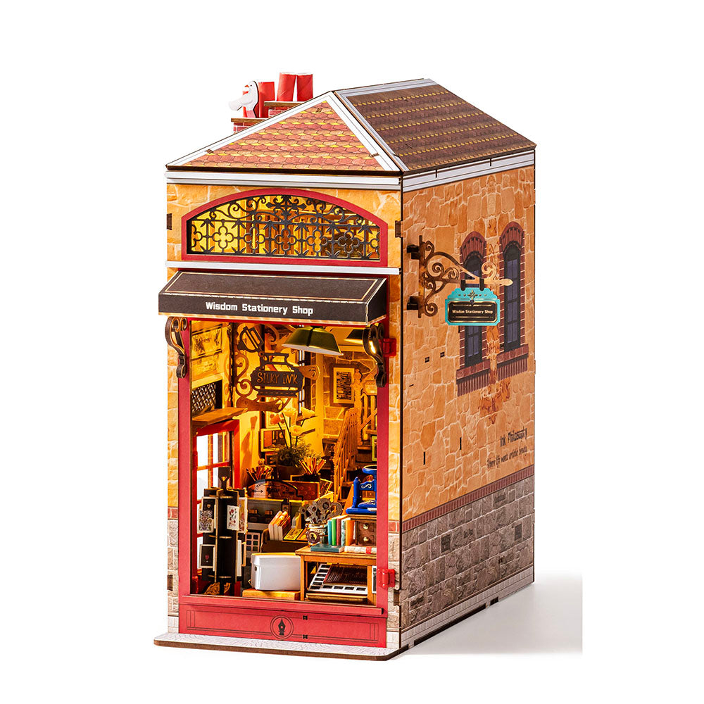 Rolife Wisdom Stationery Shop DIY Book Nook