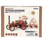 ROKR Steam Engine Mechanical 3D Wooden Puzzle