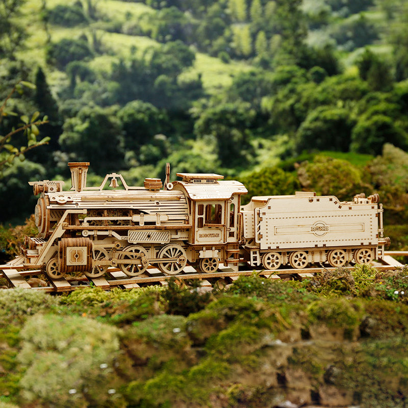 ROKR Prime Steam Express Train 3D Wooden Puzzle