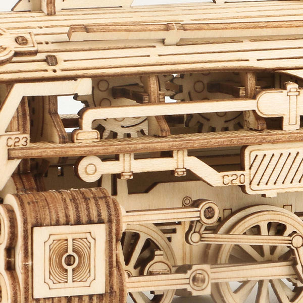 ROKR Prime Steam Express Train 3D Wooden Puzzle