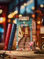 Rolife Street Scene DIY Book Nook