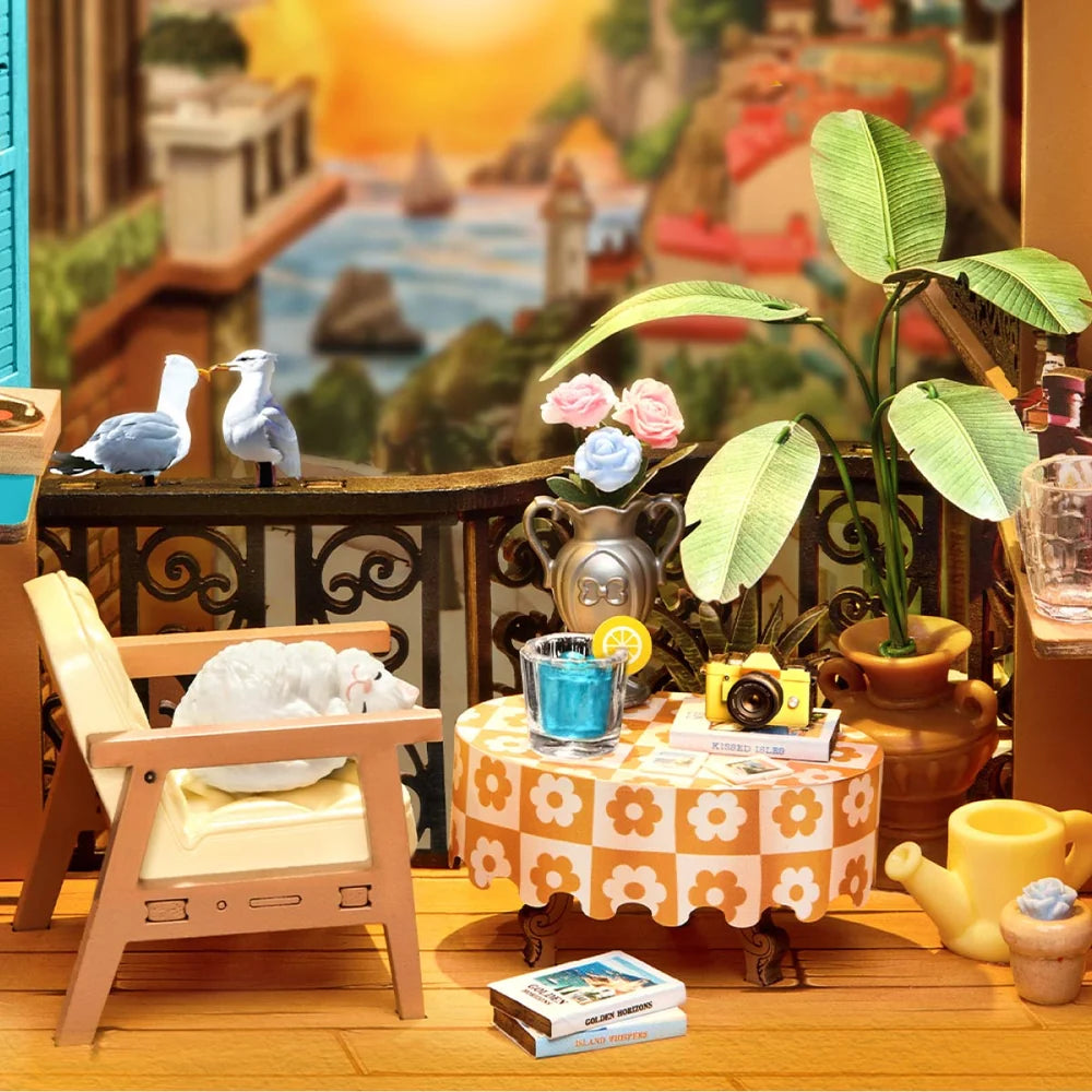 Rolife Sunset Isle DIY Book Nook