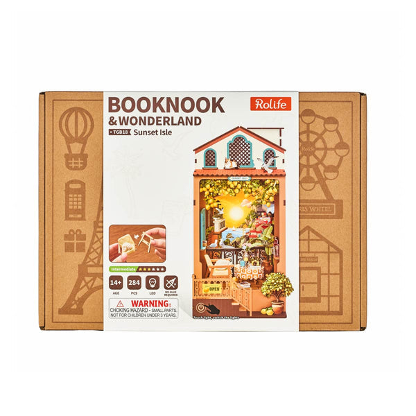 Rolife Sunset Isle DIY Book Nook