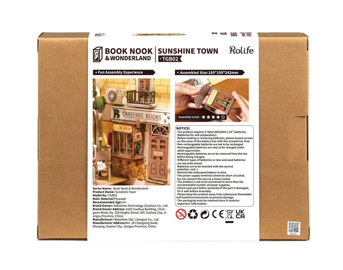 Sunshine Town Book Nook Kit