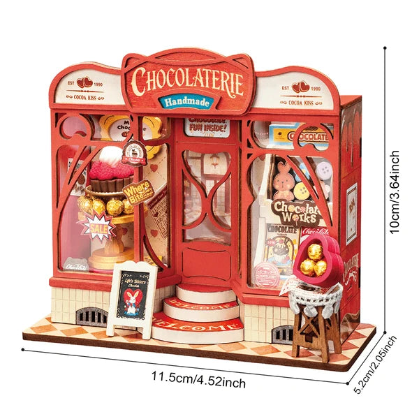 Rolife Sweet Chocolate Shop DIY Miniature House