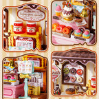 Rolife Sweetie's Donut Shop DIY Miniature House