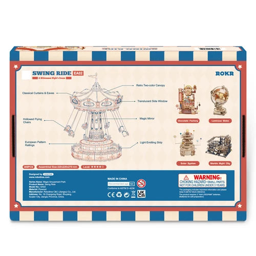 ROKR Swing Ride DIY Music Box