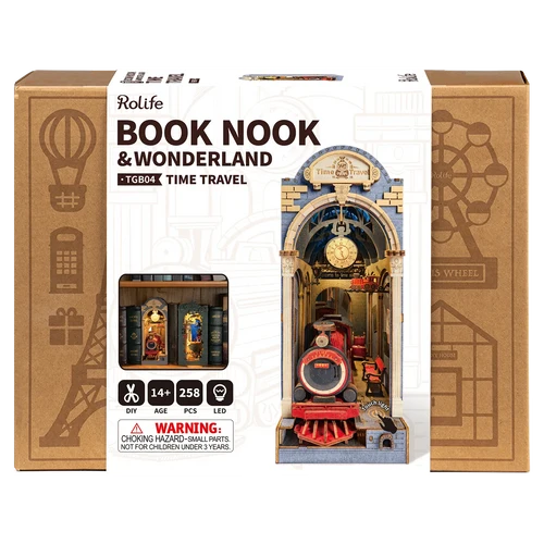 Rolife Time Travel DIY Book Nook